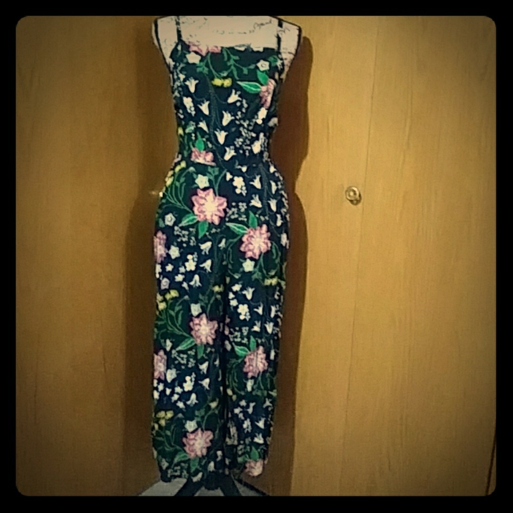 Floral Print Romper